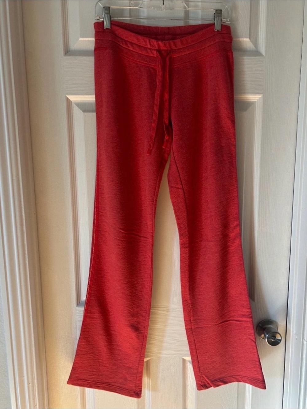 Lucky Brand Red Wide Leg Drawstring Pants